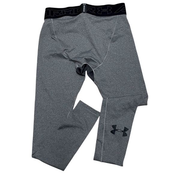 Under Armour Mens ColdGear Compression Leggings Size Medium - Picture 2 of 7